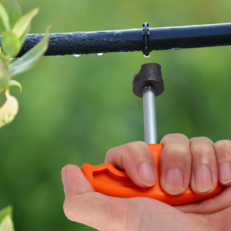 Garden Hose Hole Punch Tool For Irrigation Fitting PE Tube Ergonomic Handle - Image 5