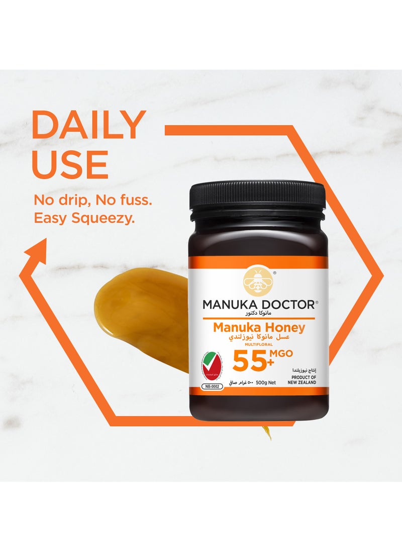 Manuka Doctor Multifloral Honey Mgo 55+  - Image 2