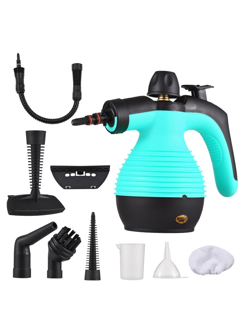 Bukela Steam Cleaner, 1050W Small Home Handheld High-Temperature Kitchen Steam Cleaner with 9 Accessories, Suitable for Kitchens, Sofas, Bathrooms, and Car Windows - Image 2