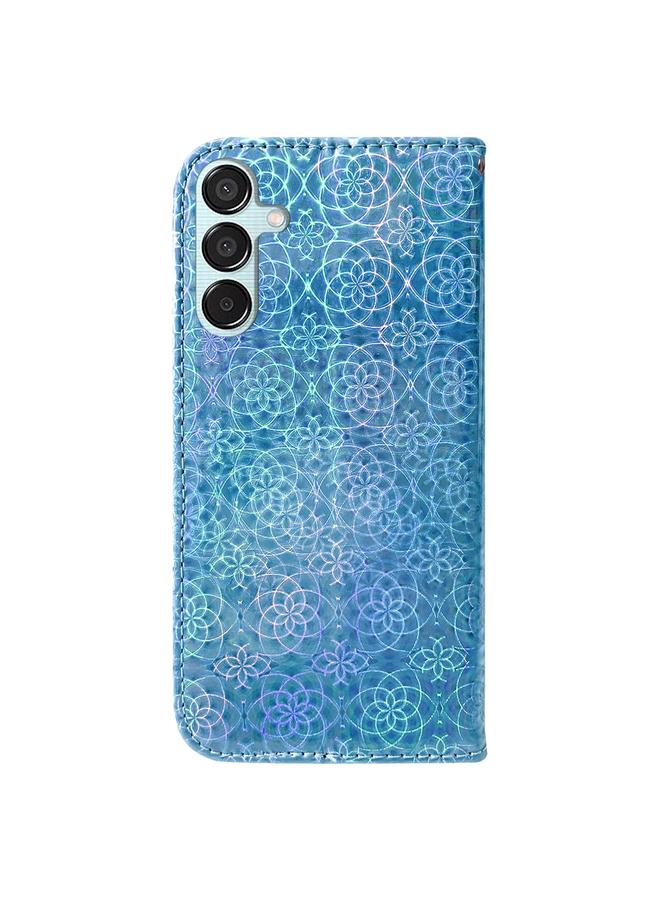 اس-توب جراب لهاتف Samsung Galaxy M15/F15 جراب هاتف جلدي ملون مزود بإبزيم مغناطيسي - Image 3