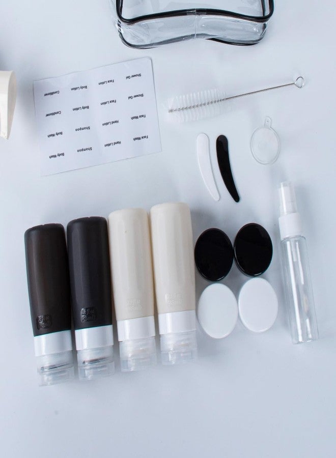 vodvob TSA Approved Travel Bottles Set, 16 Pack Leak Proof Silicone Refillable Containers for Toiletries, Perfect for Shampoo, Conditioner, Lotion & Travel Essentials (tz-4) - Image 2