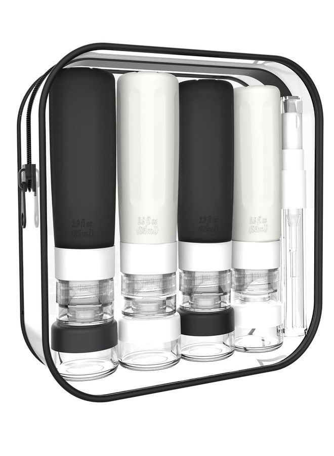 vodvob TSA Approved Travel Bottles Set, 16 Pack Leak Proof Silicone Refillable Containers for Toiletries, Perfect for Shampoo, Conditioner, Lotion & Travel Essentials (tz-4) - Image 1