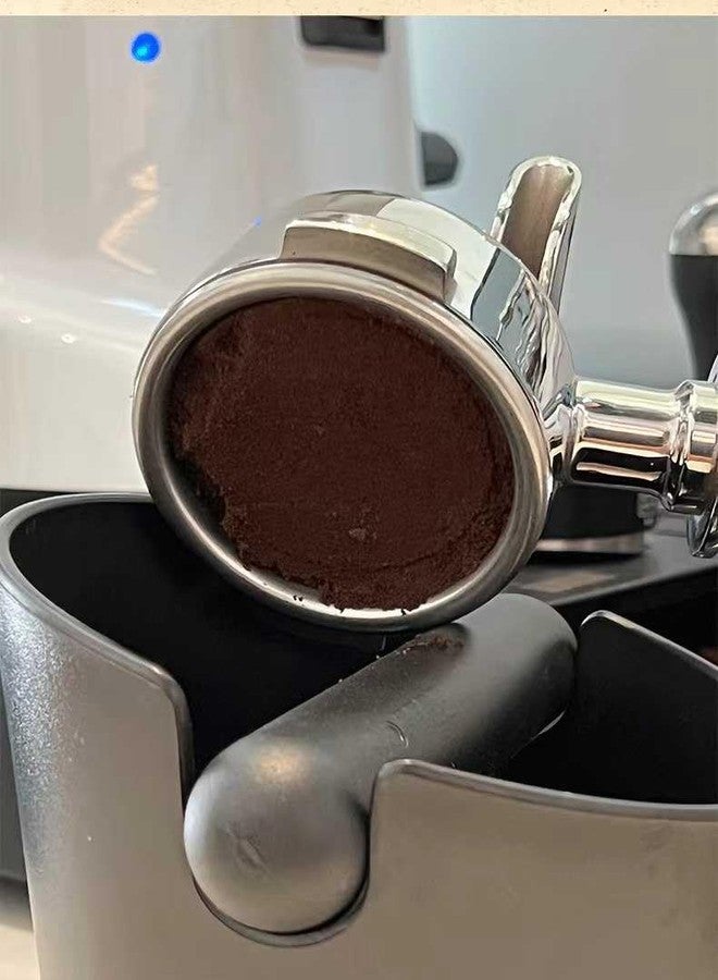 QISLOA Coffee Knock Box,Espresso Knock Box, Coffee Bin, 4.8 Inch Coffee Knock Box Espresso Dump Bin For Coffee Grounds with Removable Knock Bar and Non-Slip Base Shock-Absorbent Durable Barista Style - Image 5