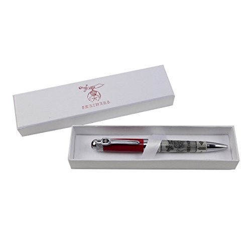 Treasure Gurus The Shriners Heavy Weight Metal Ballpoint Pen And Box Gift Set - Image 1