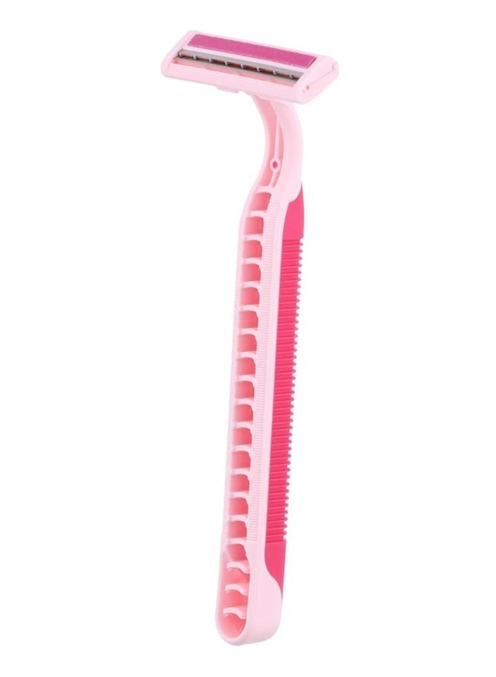 Gillette Blue II Plus Disposable Razor for Women - 5 Pieces pink - Image 5