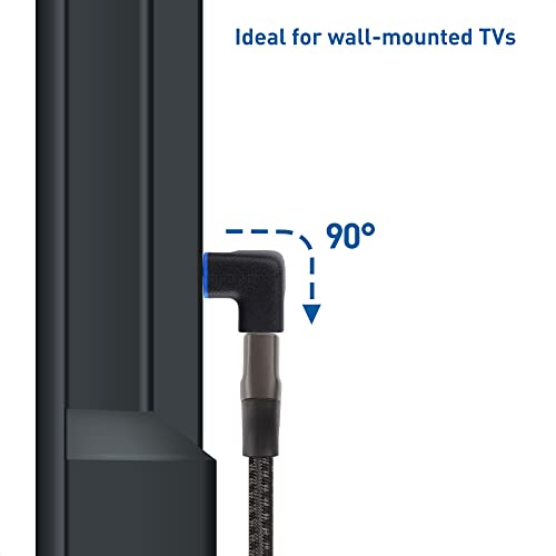 Cable Matters Combo-Pack 48Gbps 8K Right Angle HDMI 2.1 Adapters with HDR, Supports 8K@60Hz / 4K@240Hz, 270 Degree and 90 Degree HDMI Adapter Male to Female, Black - Image 5