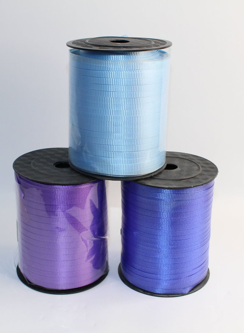 Generic 3 Roll Balloon Ribbon Set-D 
