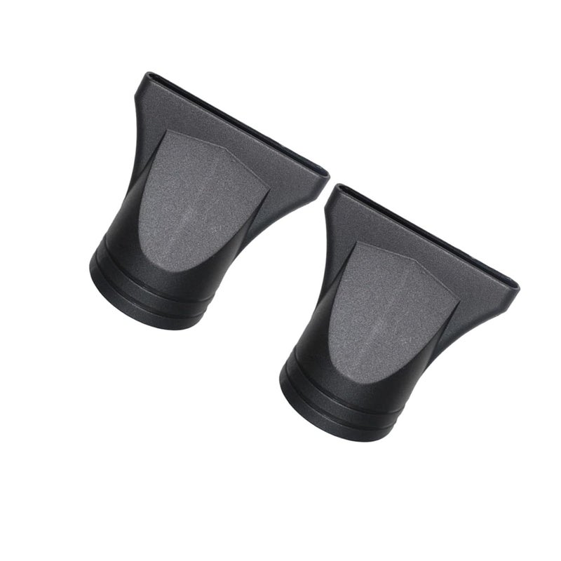 LOOM TREE 2 Pieces Hair Dryer Nozzle Universal Interface for Women Girls Styling Tools - Image 1
