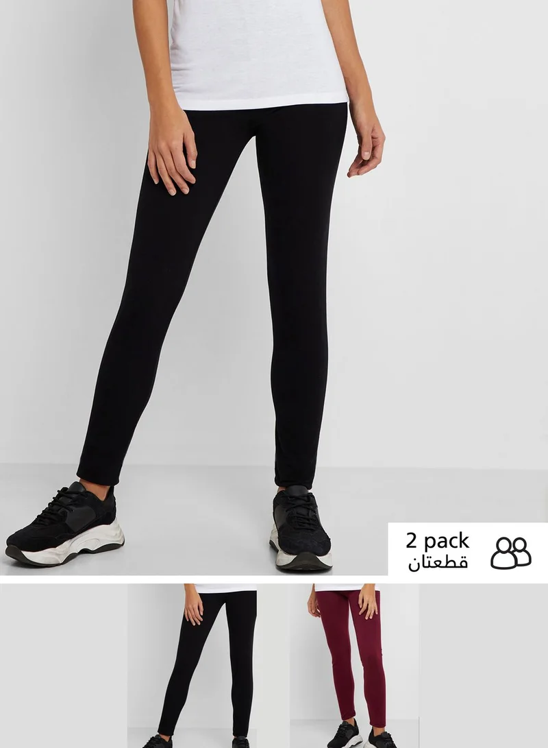 Ginger Basics 2 Pack Essential Leggings