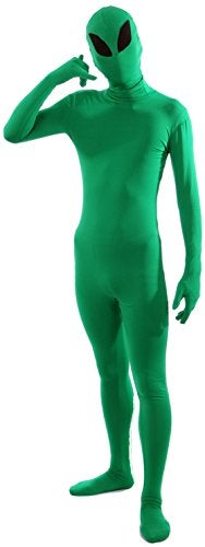 VSVO Full Body Greenman Suit Lime Green Alien Small - Image 1