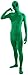 VSVO Full Body Greenman Suit Lime Green Alien Small - Image 3