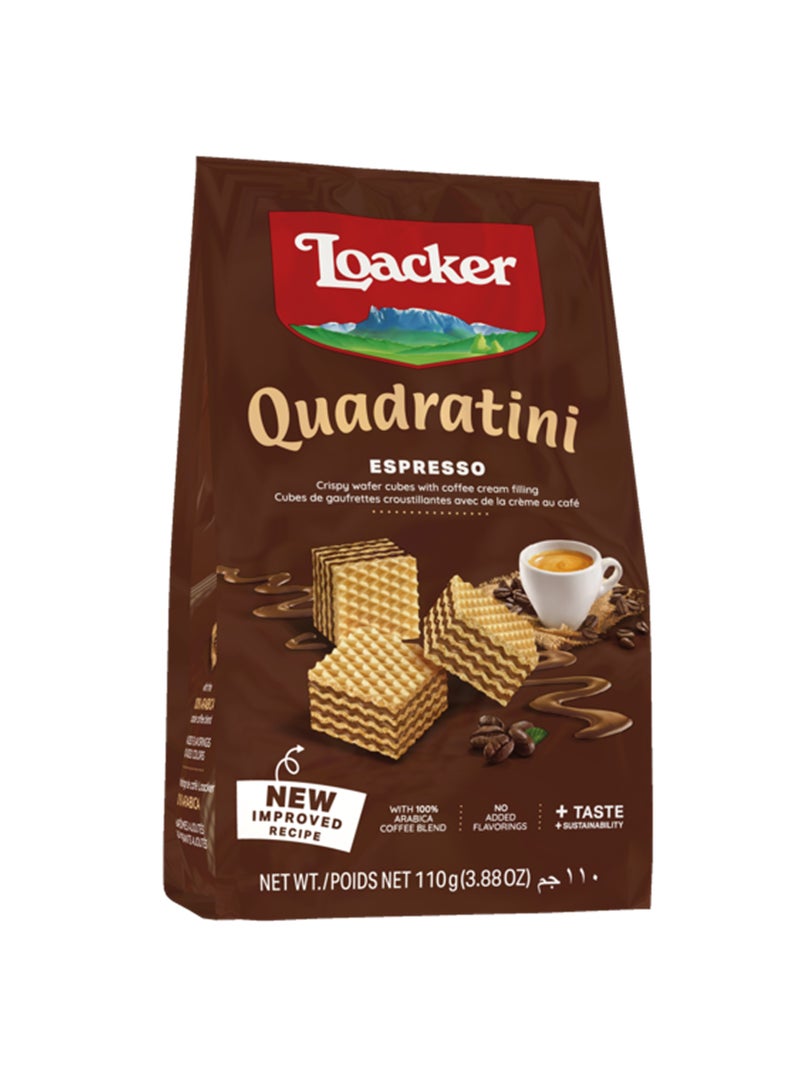 Loacker Quadratini Espresso 110g - Image 1