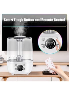 Mi VAZA Humidifier for Bedroom, 4L Air Humidifier Ultrasonic Cool Mist for Large Room, Aroma Diffuser Function, Auto Shut-Off, Whisper Quiet, Adjustable 360° Knob, Humidifiers for Babies Nursery Whole House  - Image 2