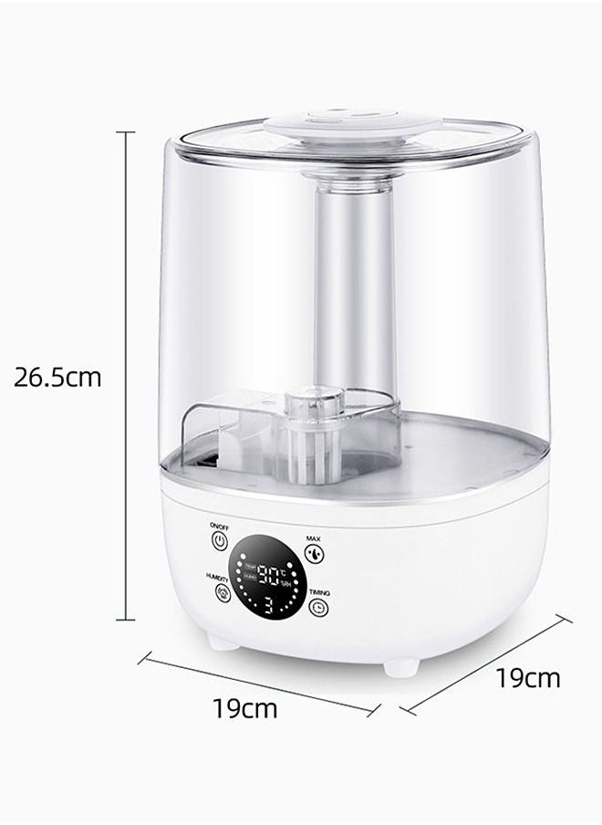 Mi VAZA - Humidifier for Bedroom, 4L Air Humidifier Ultrasonic Cool Mist for Large Room, Aroma Diffuser Function, Auto Shut-Off, Whisper Quiet, Adjustable 360° Knob, Humidifiers for Babies Nursery Whole House - Image 1