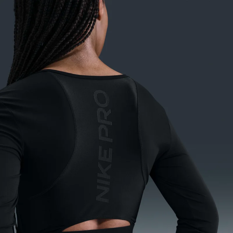 Nike Black Women's Pro Dri-FIT Training Top for Women | Best Price UAE