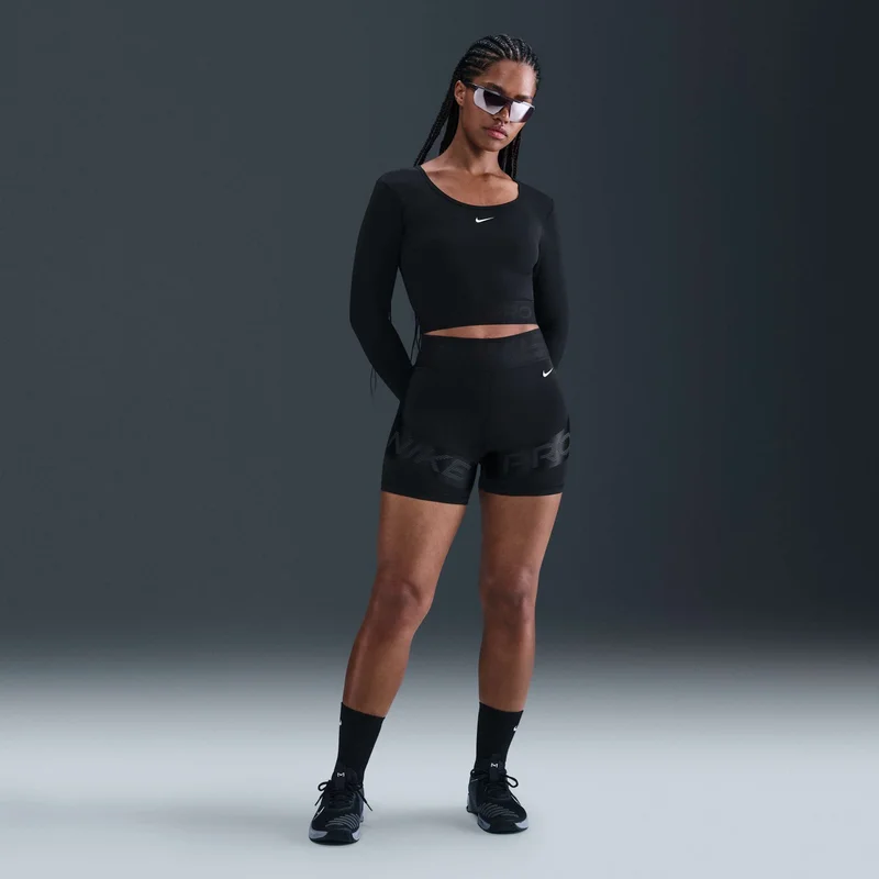 Nike Black Women's Pro Dri-FIT Training Top for Women | Best Price UAE