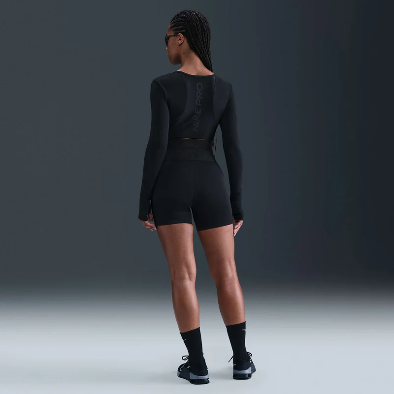 Nike Black Women's Pro Dri-FIT Training Top for Women | Best Price UAE
