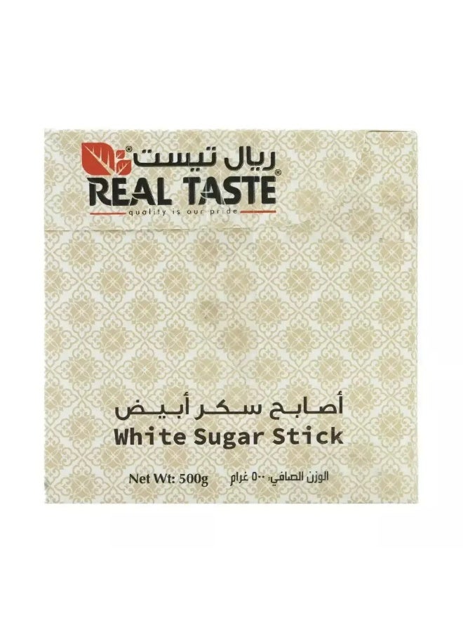Real Taste White Sugar Sticks, Box of Sugar Sticks- 500gms - Image 2