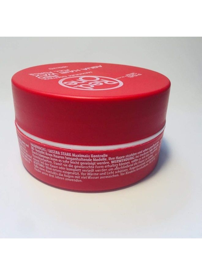 Red One Aqua Hair Wax, Red One Hair wax Gel, Red 150ml  - Image 4