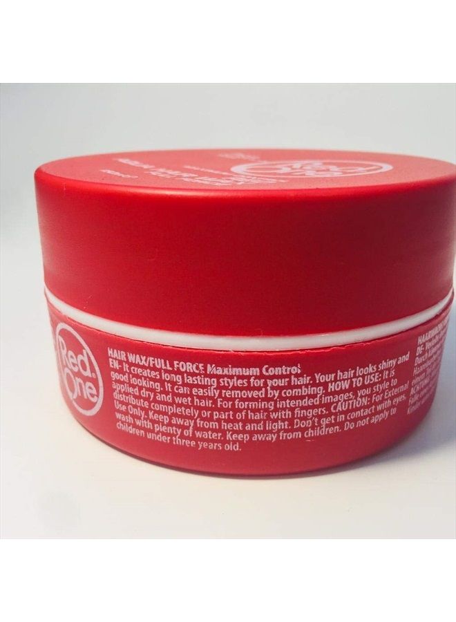 Red One Aqua Hair Wax, Red One Hair wax Gel, Red 150ml  - Image 3