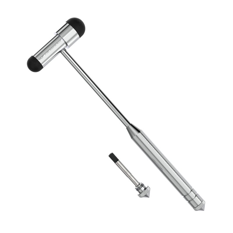 MDF Instruments Buck Neurological Hammer - Free-Parts-for-Life & Lifetime Warranty (MDF515) (Black (Noir)) - Image 2