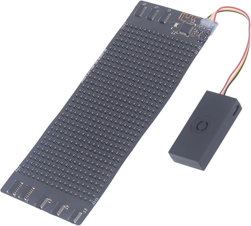 Programmable LED Sign Flexible RGB Scrolling Screen 170x70mm with Bluetooth APP Control - Portable Battery Powered Display, Custom DIY Animation & Text for Advertising & Part - Image 5
