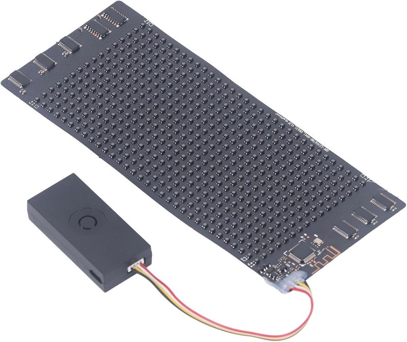 Programmable LED Sign Flexible RGB Scrolling Screen 170x70mm with Bluetooth APP Control - Portable Battery Powered Display, Custom DIY Animation & Text for Advertising & Part - Image 4
