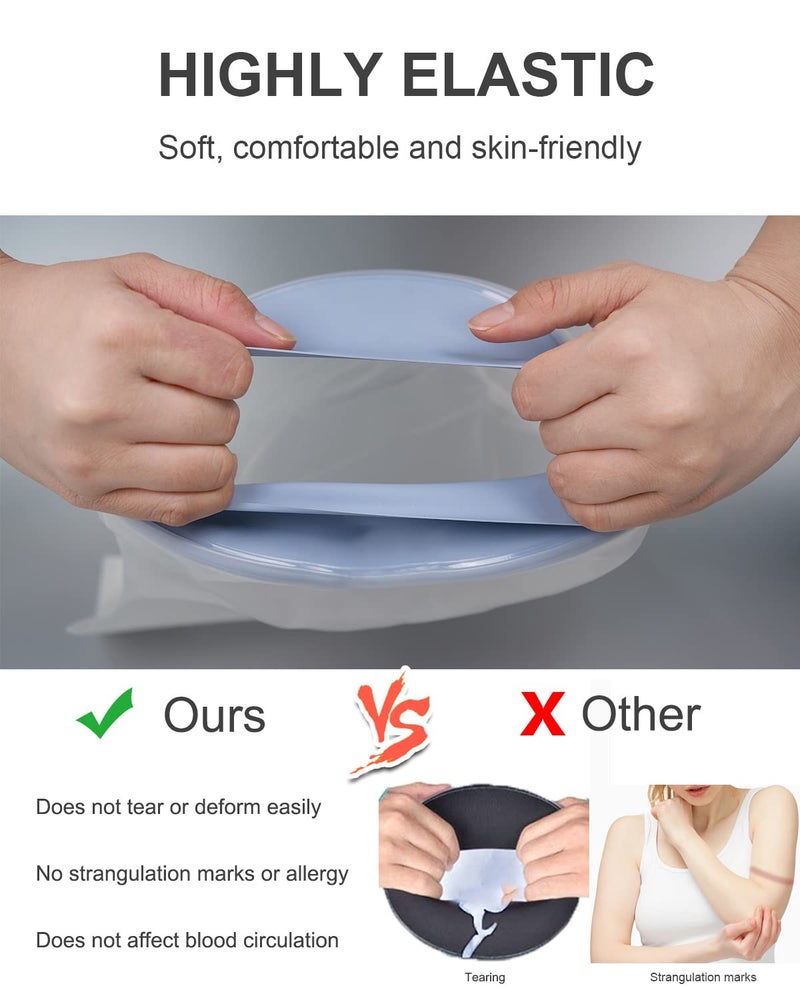 CureSquad Cast Covers for Shower Arm, Waterproof Cast Cover Arm Adult, Soft Comfortable Cast Protector for Shower, Reusable Elastic Cast Bag for Bandage, Wound Care Supplies, After Surgery Gifts - Image 4