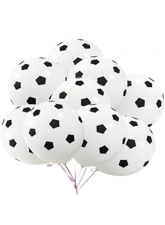 BinaryABC Soccer Latex Ballons,Football Balloon,Sports Theme Birthday Party Decorations,30Pcs - Image 2