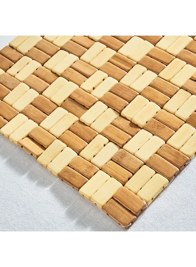 Home Box Woodland Bamboo Tile Placemat 30 x 45 cm