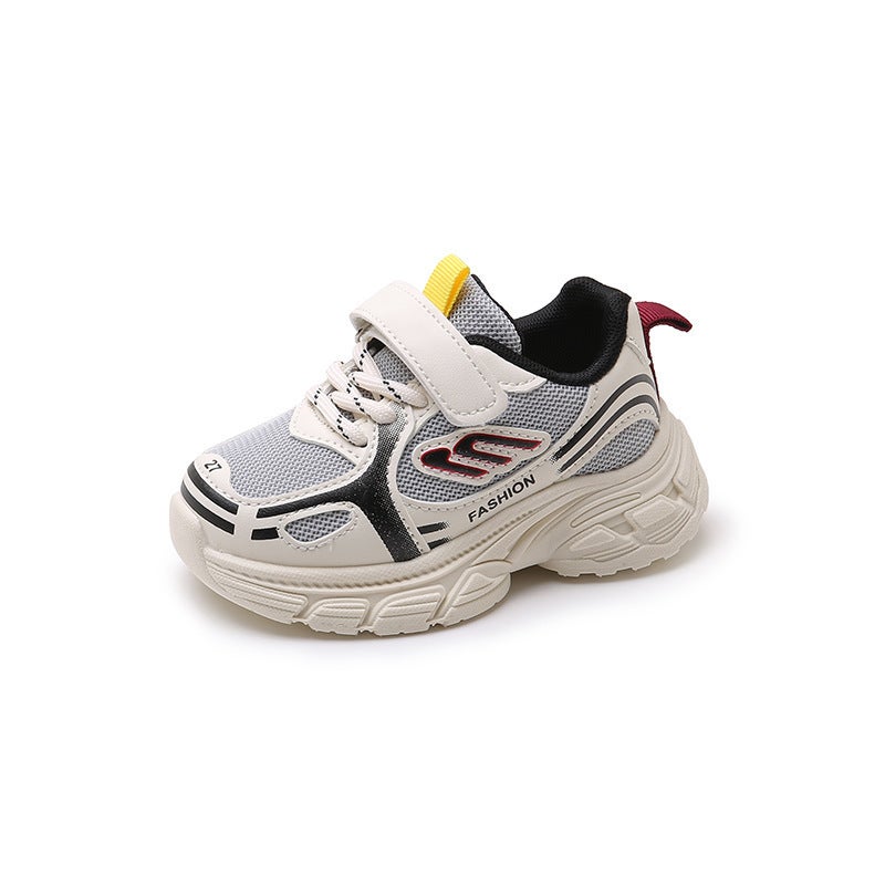 Mesh Sneakers Lightweight Flexible Sole Walking Shoes For Kids Indoor And Outdoor Activities - Image 1