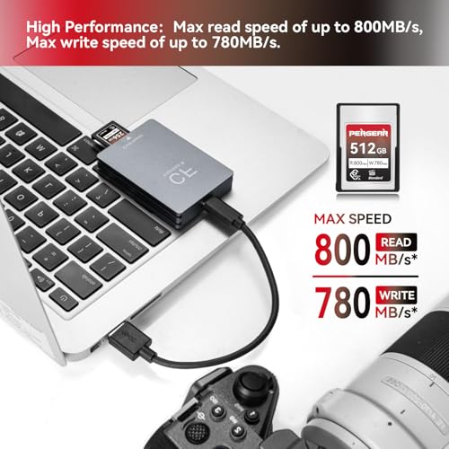 Pergear 512GB CFexpress Type A Memory Card, Up to 800MB/s Read Speed & 780MB/s Write Speed for 4K 120P,8K 30P Recording (Standard Series VPG200) - Image 4