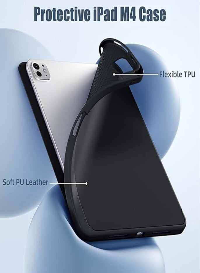 iPad Pro 11 2024 Smart Case Luxury Versatile Protective Cover for iPad Pro 11 2024 - Image 2