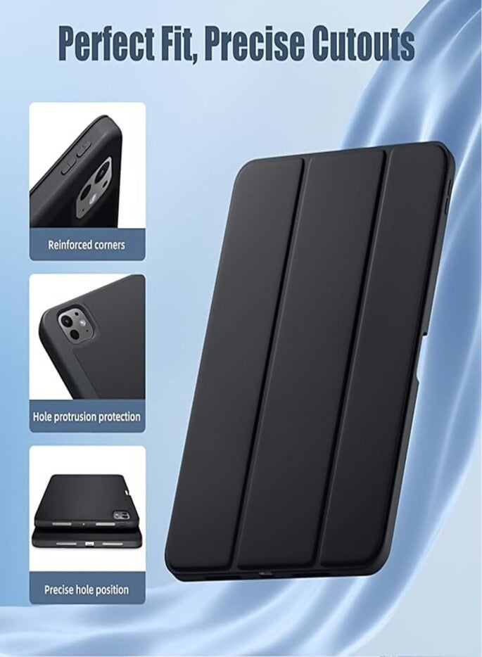 iPad Pro 11 2024 Smart Case Luxury Versatile Protective Cover for iPad Pro 11 2024 - Image 3