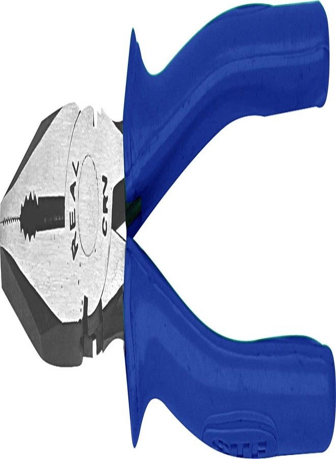REAL stf طقم أدوات متعددة REAL stf 3 قطع - كماشة قطع جانبية 8 بوصة، مطرقة مخلب 1/2 رطل، منشار حديدي للأطفال بمقبض بلاستيكي - Image 2