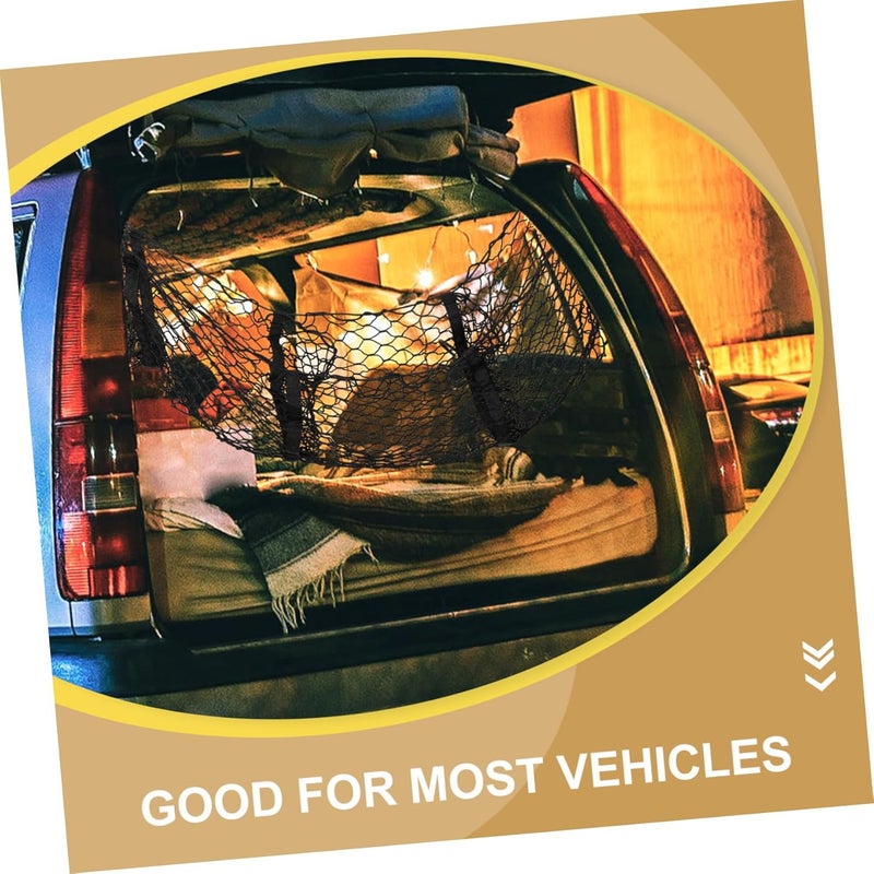 Cabilock Car Storage Net Mesh Cargo Bag for Truck Bed Trunk Organizer Car Accessory - Image 5
