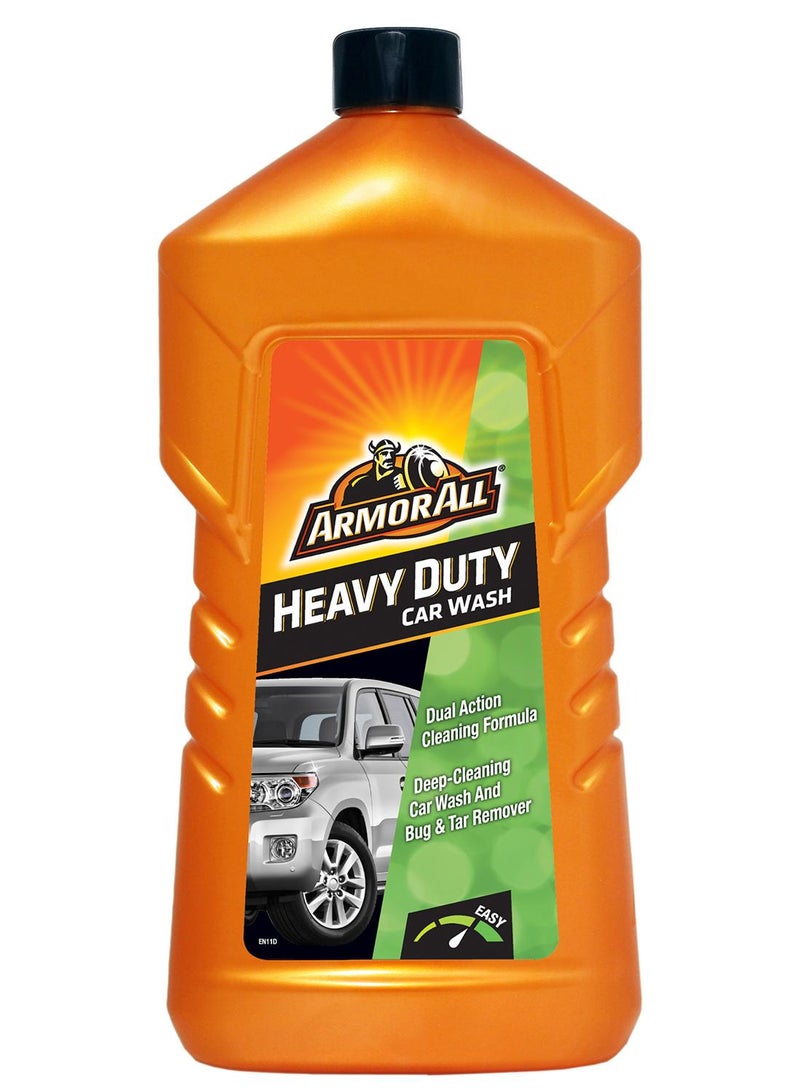 ARMOR ALL Heavy Duty Car Wash 1 Litre, Deep Cleaning With Safe Tar And Bug Removal, 1 Piece - Image 1