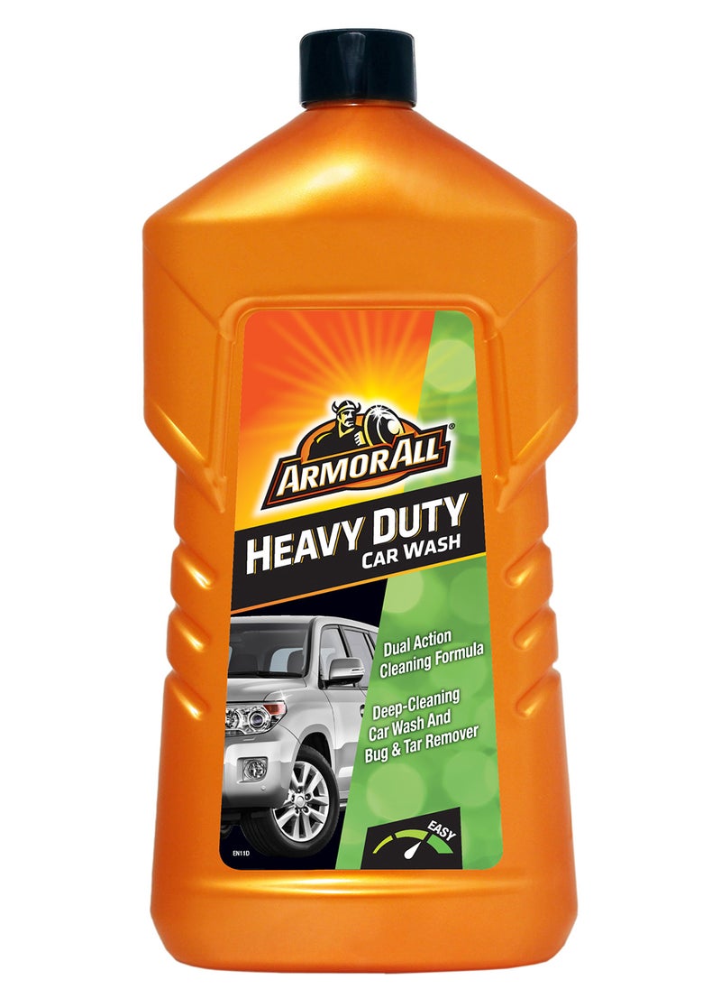 ARMOR ALL - Heavy Duty Car Wash 1 Litre, Deep Cleaning With Safe Tar And Bug Removal, 1 Piece - Image 1