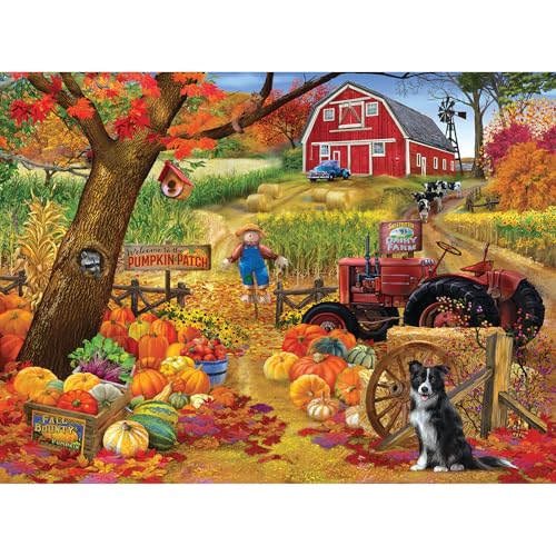RoseArt Chris Bigelow Fall Harvest 1000 Piece Jigsaw Puzzle for Adults - Image 5
