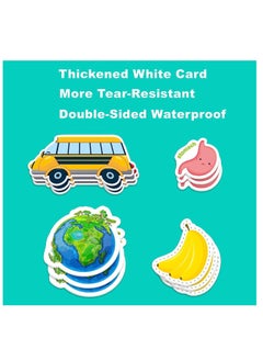 Y&D 4 Pack DIY Quiet Book for Toddlers, Montessori Busy Kids, Vehicle Space Body Food Preschool Learning Activities & Education Toys  - Image 5