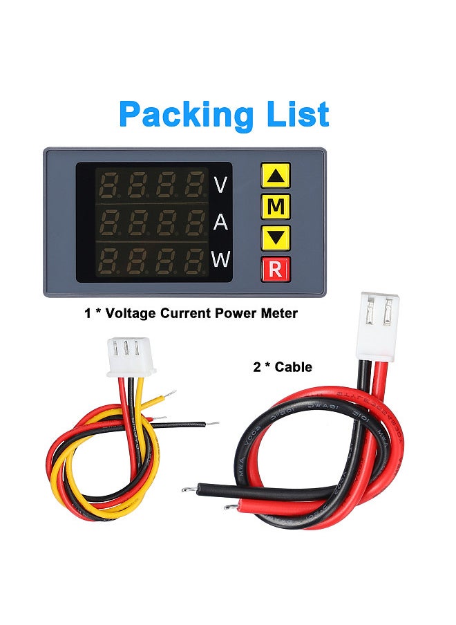 Generic - BM730 3in1 Voltage Current Power Meter 4-digit Digital Voltmeter Multifunctional Ammeter - Image 1