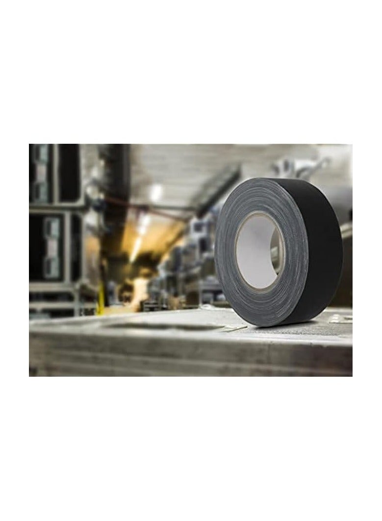 erorex Tape, Matt-finished, Waterproof, Non-Reflective, Tears Easily, Leaves No Residue, Professional Grade for Production & Events - Made in South Korea (48mm x 50m, Matt Black, Pack of 1)  - Image 4