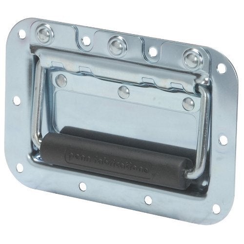 PENN ELCOM Penn-Elcom H7154Z Spring Flex Cabinet Handle Zinc - Image 4