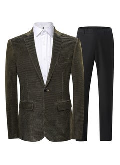 KUYING New Slim Fit Suit Two-Piece Set  - Image 1