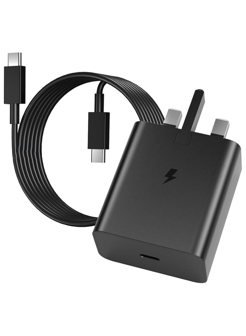 Taimi 45W Super Fast Wall Charger with USB-C Cable For All Type-C Device - Black - Image 2