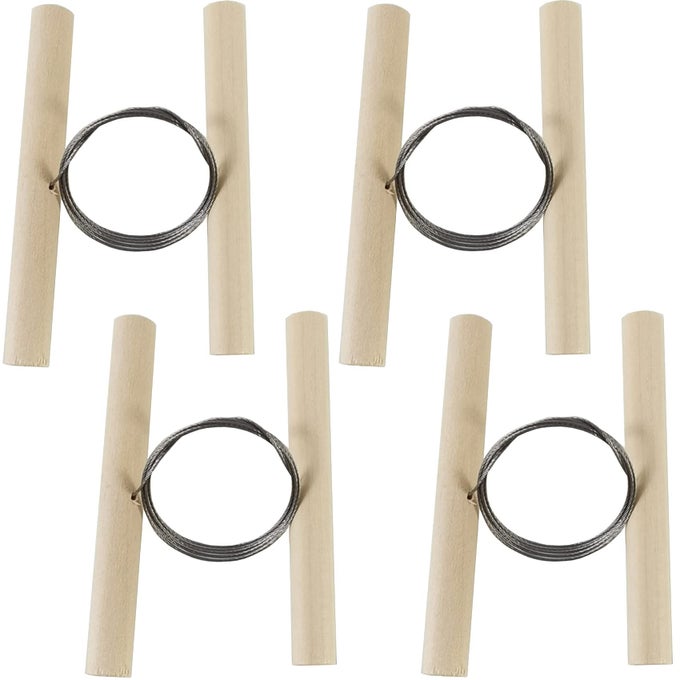 4PCS WIRE CLAY CUTTER CHEESE PLASTICINE DOUGH CUTTING POTTERY TOOLS