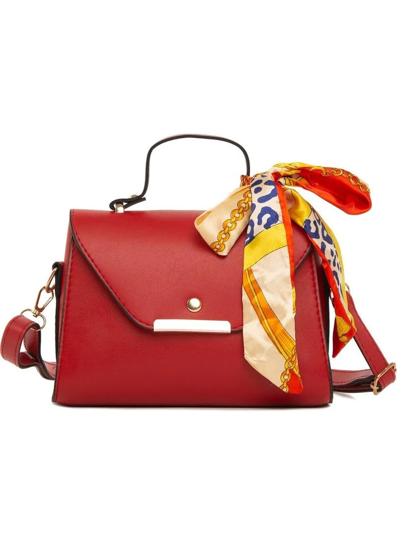 Bagmori Red Covered Shawl Hanger Bag