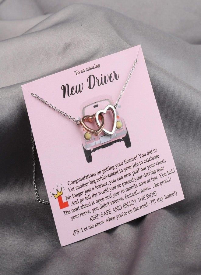MYOSPARK New Driver Gift Necklace Drive Safe First Time Driver Gift Drivers License Gift New Driver Card Congratulations Passed Driving Test (New Driver NL) - Image 3
