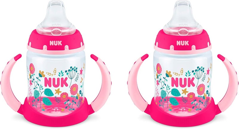 NUK Learner Cup, 5oz, 2-Pack, Flowers - Image 1