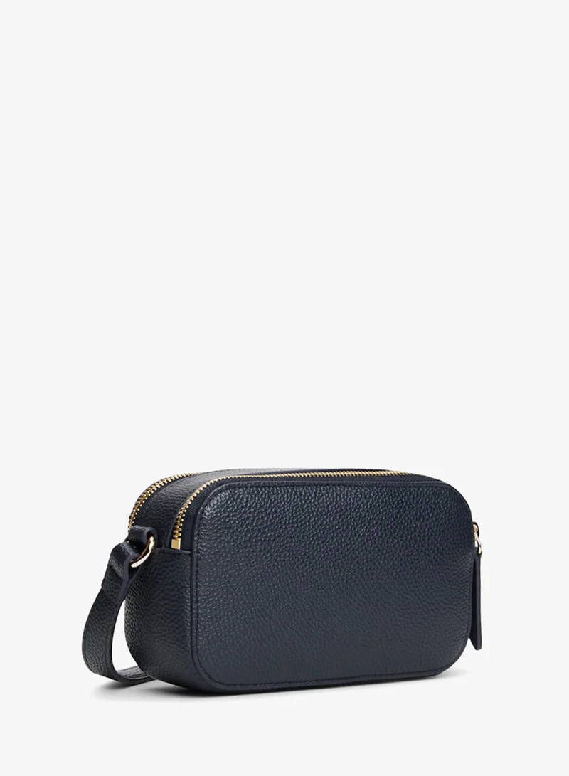 Tommy Hilfiger BLUE Signature Tape Camera Bag for Women | Best Price UAE